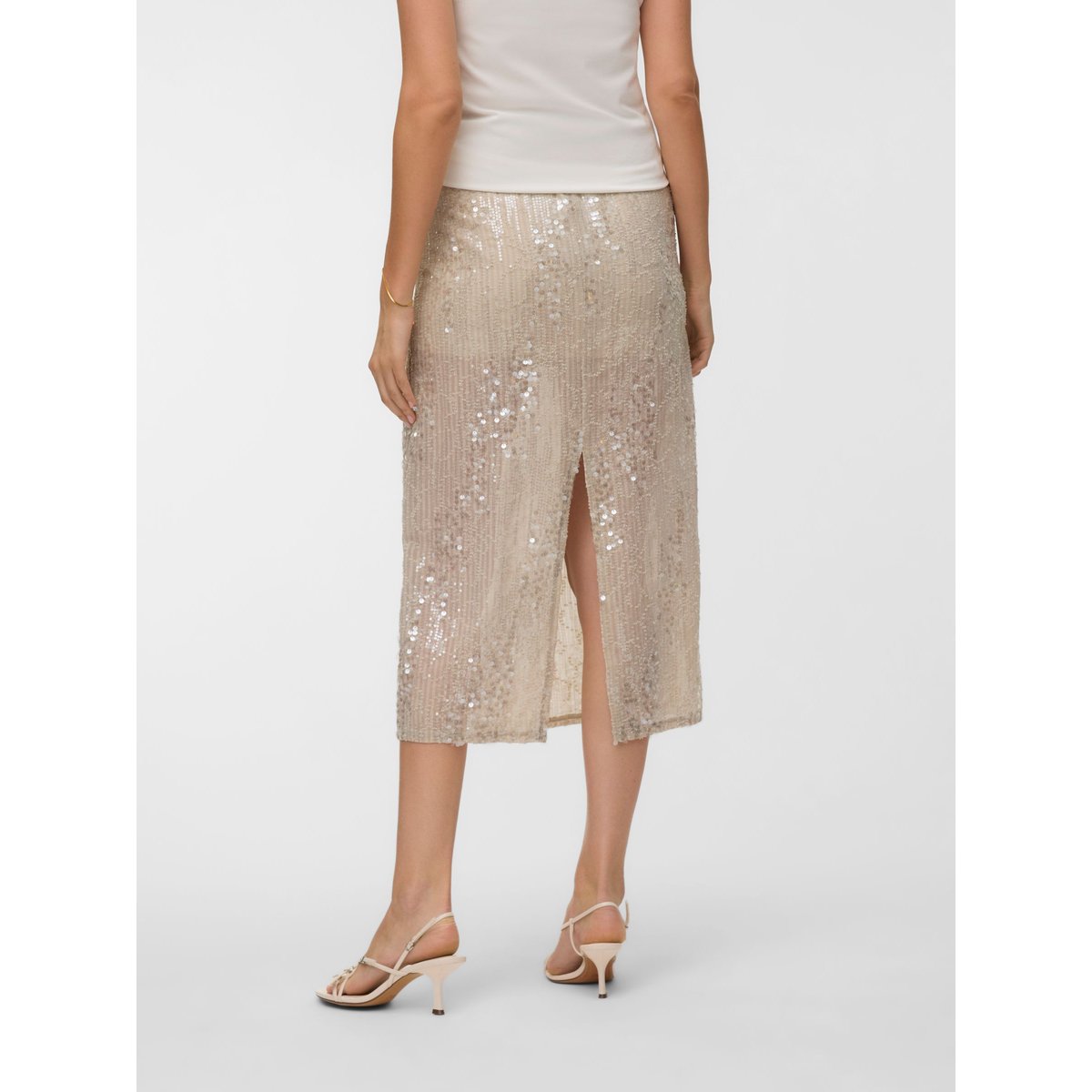 Jupe Trapèze cement, VERO MODA