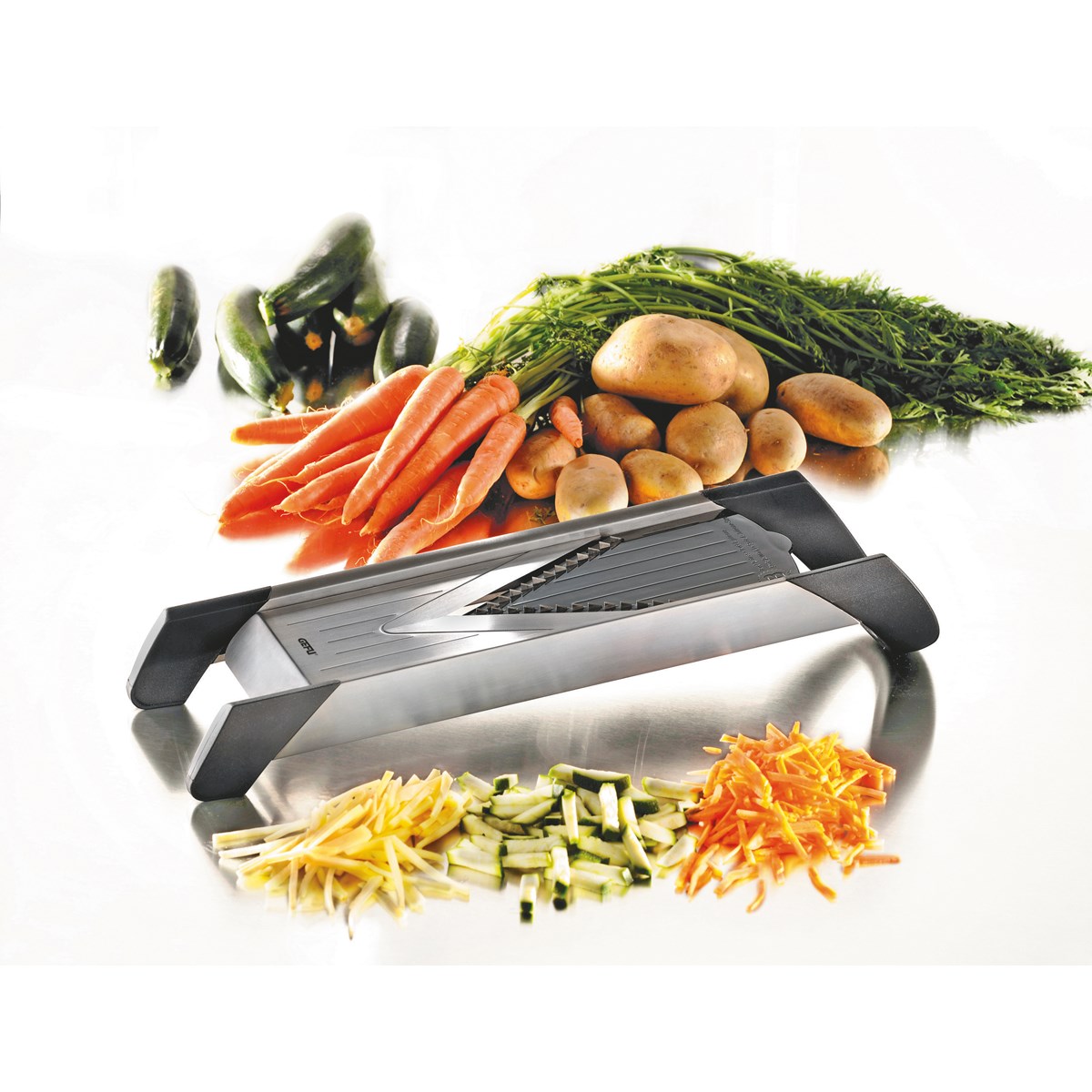 Mandoline VIOLINO argent, GEFU