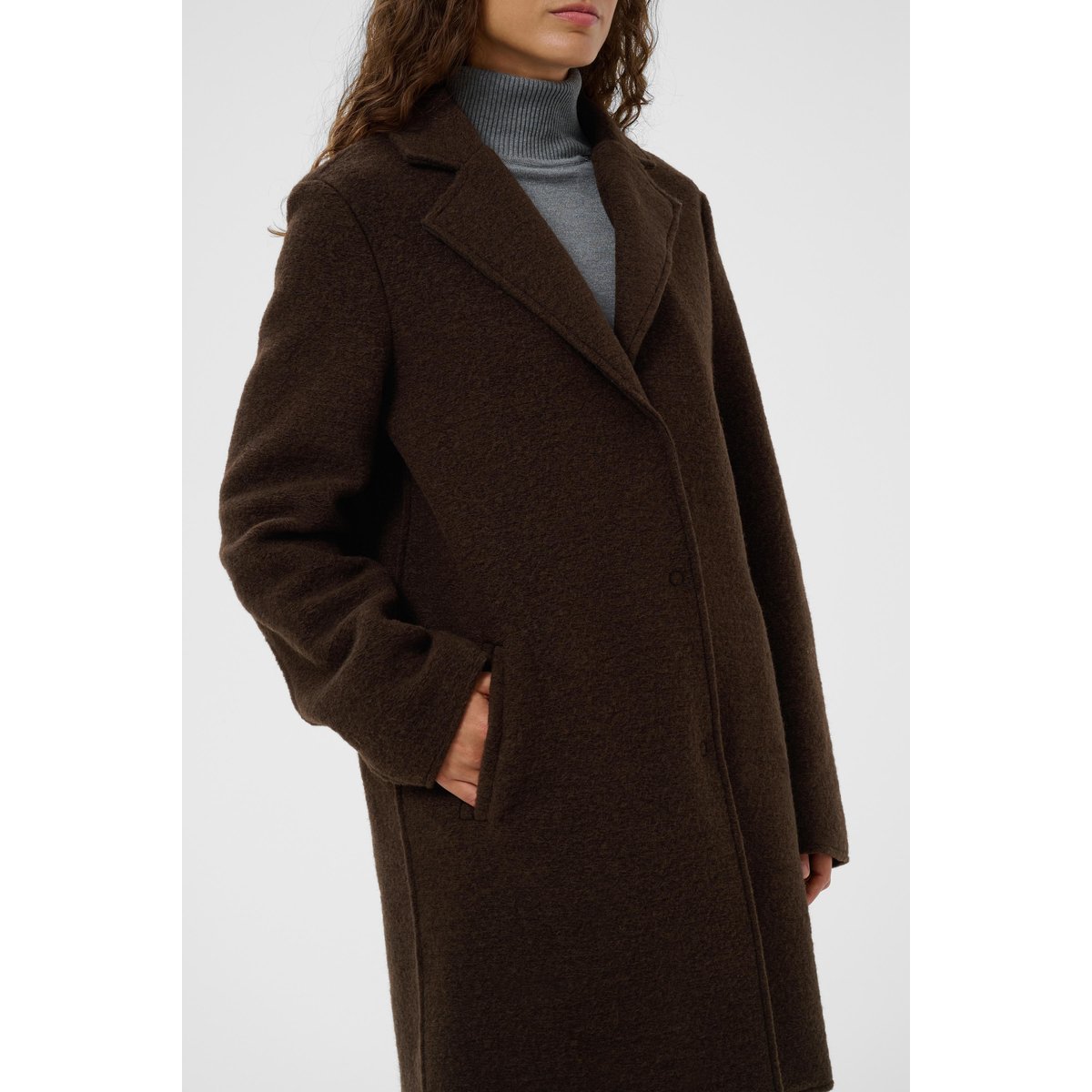 Manteau marron coffee bean, CULTURE