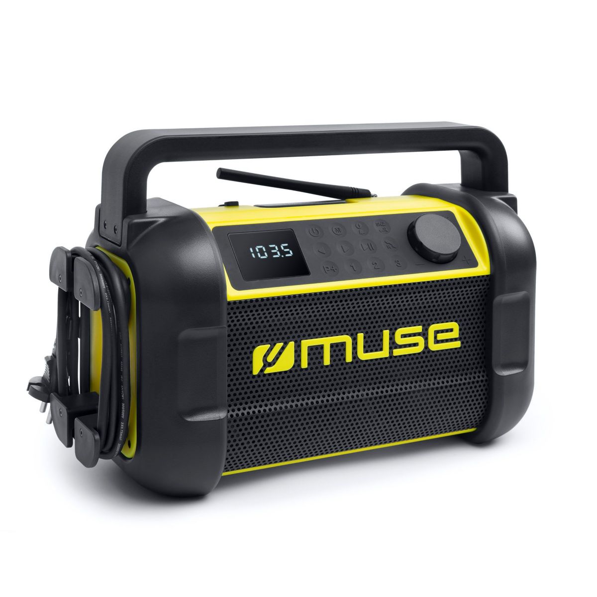 Radio FM M-928 BTY couleur unique, MUSE