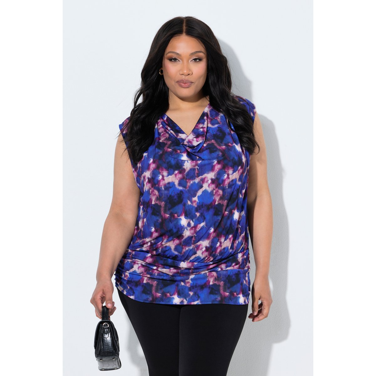 T-shirt bleu azur, ULLA POPKEN