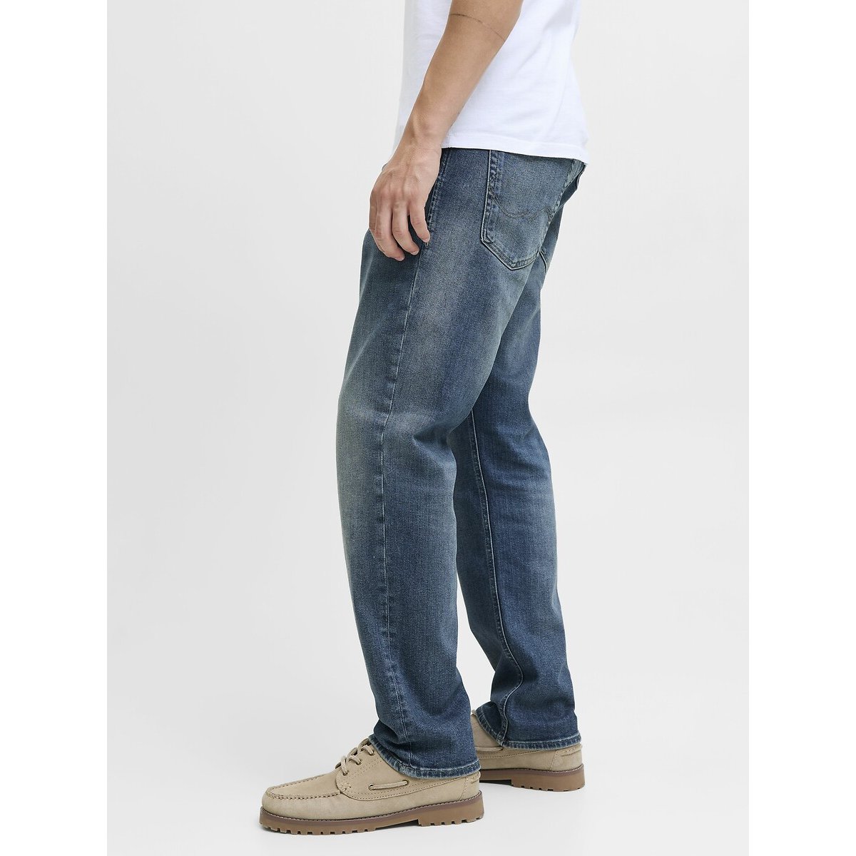 Clark Straight Jeans denim blue , JACK & JONES