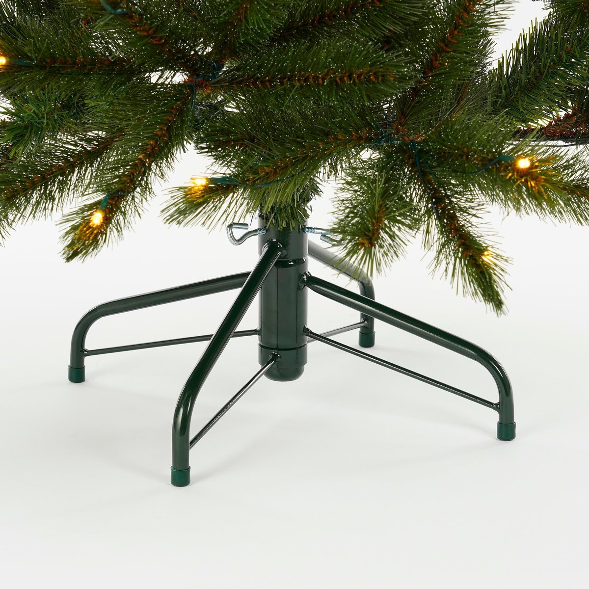 Sapin de Noël artificiel avec LED H215 cm BRISTLECONE vert, TRIUMPH TREE