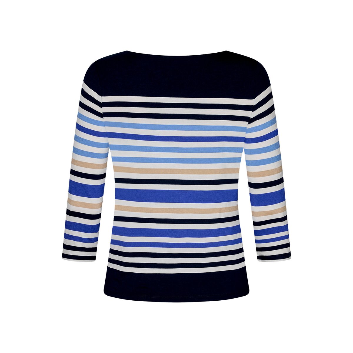 T-shirt basique à encolure bateau bleu/blanc, BETTY BARCLAY