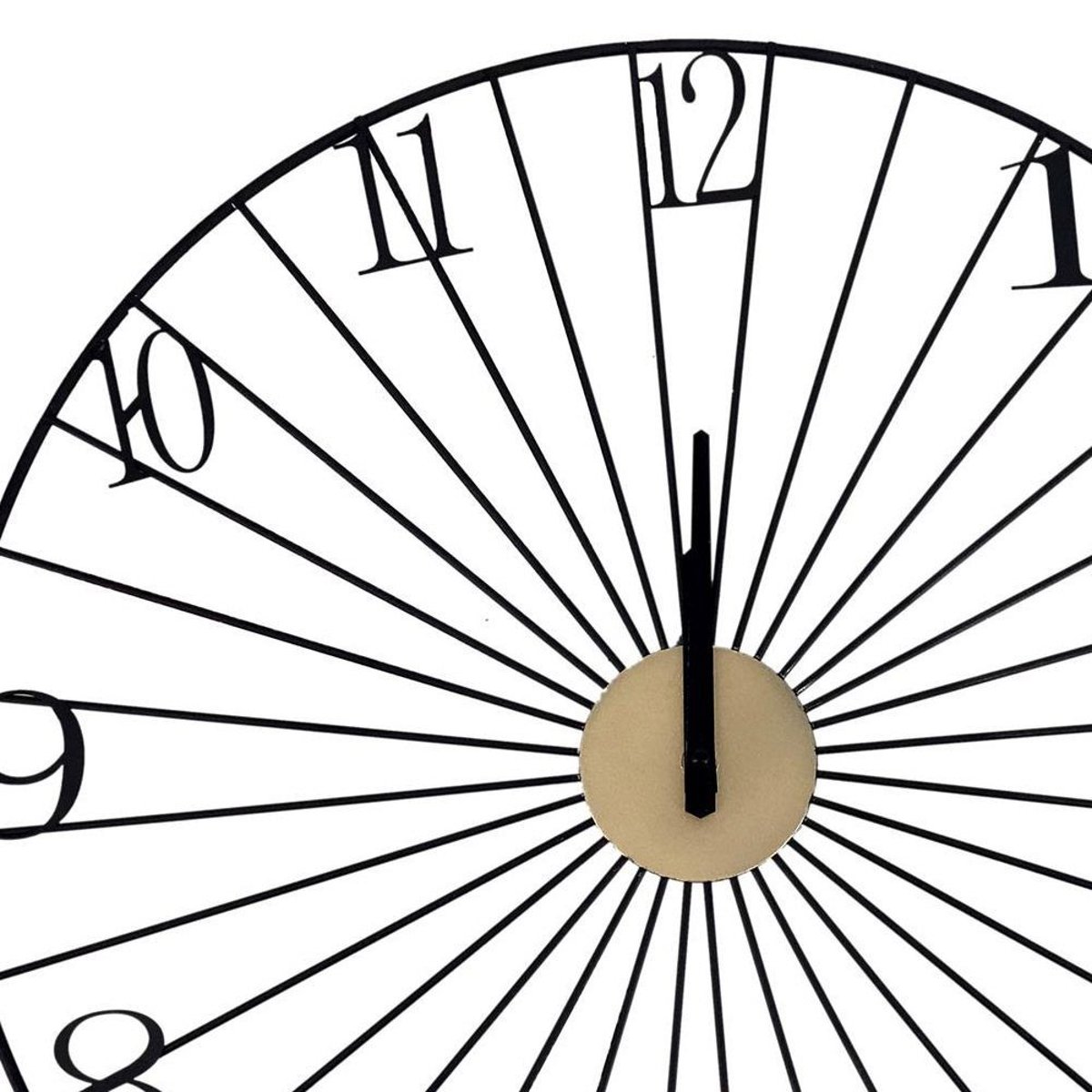 Horloge Ronde Filaire D50 noir, DECORATIE