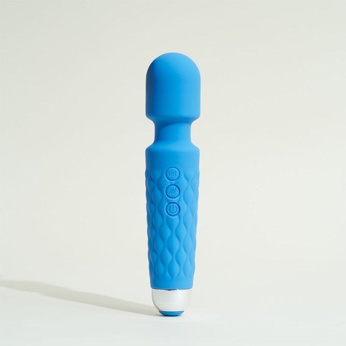 Vibromasseur Mini Wand Silicone Thor bleu, FABULOUS TOYS