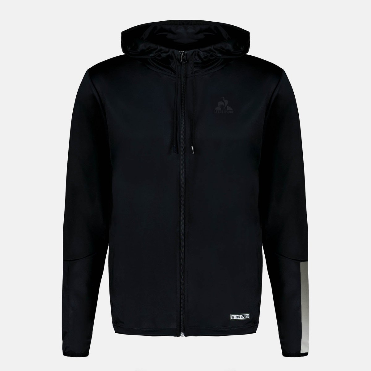 Sweat à capuche Training noir, LE COQ SPORTIF