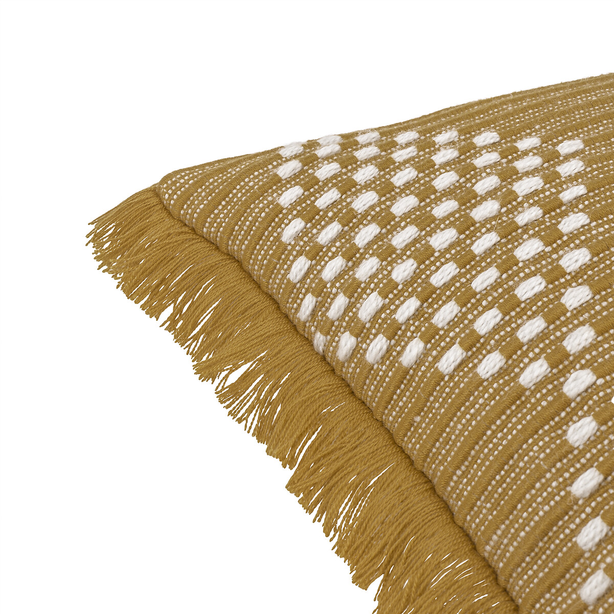 Kadie Outdoor/Indoor Woven Cushion gold-coloured, FURN.