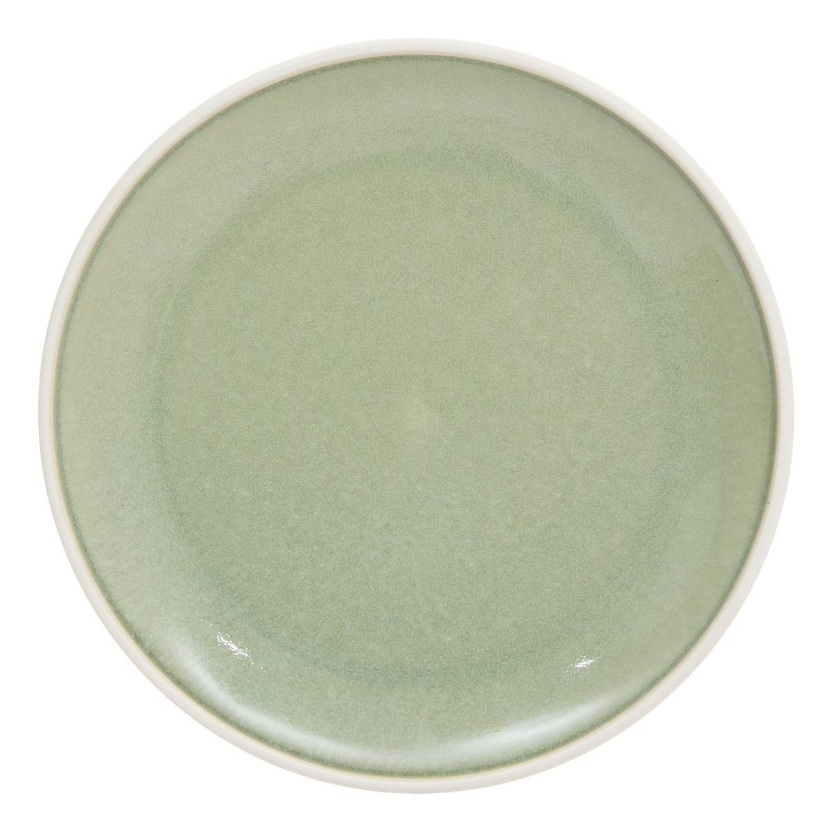 Assiette dessert D21cm CHIARA vert, ATMOSPHERA