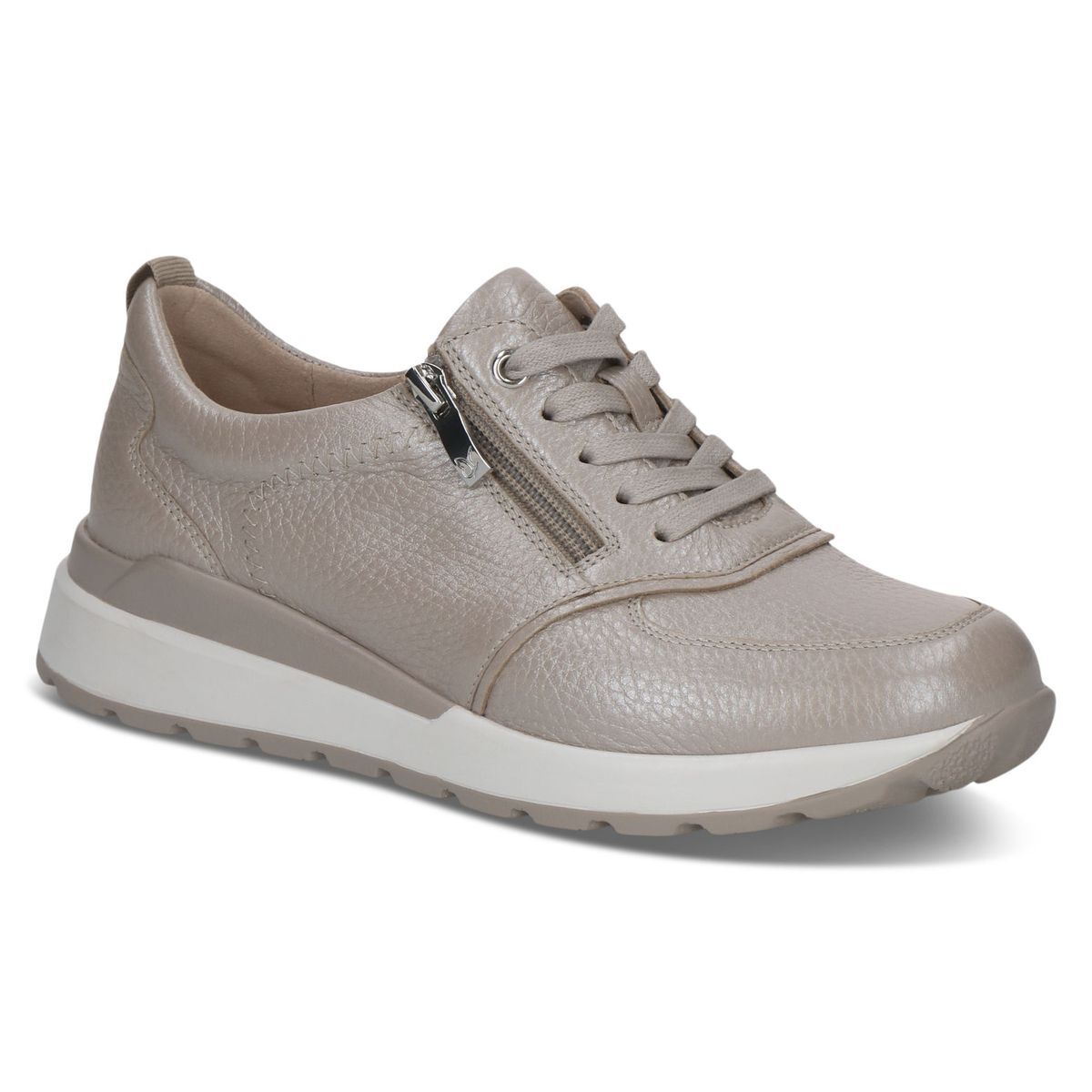 Basket en cuir marron muscade cuir, CAPRICE