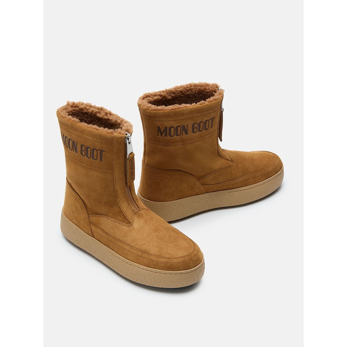 Stiefeletten MB LTrack Lara cognac, MOON BOOT