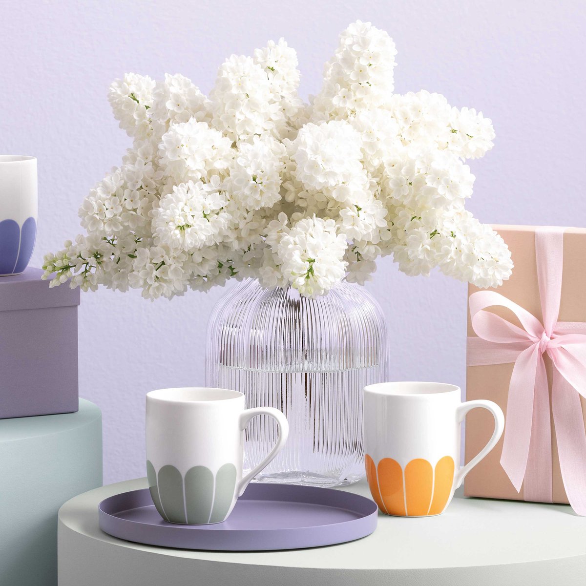 Mug Avec Anse FLEUR jaune, VILLEROY & BOCH