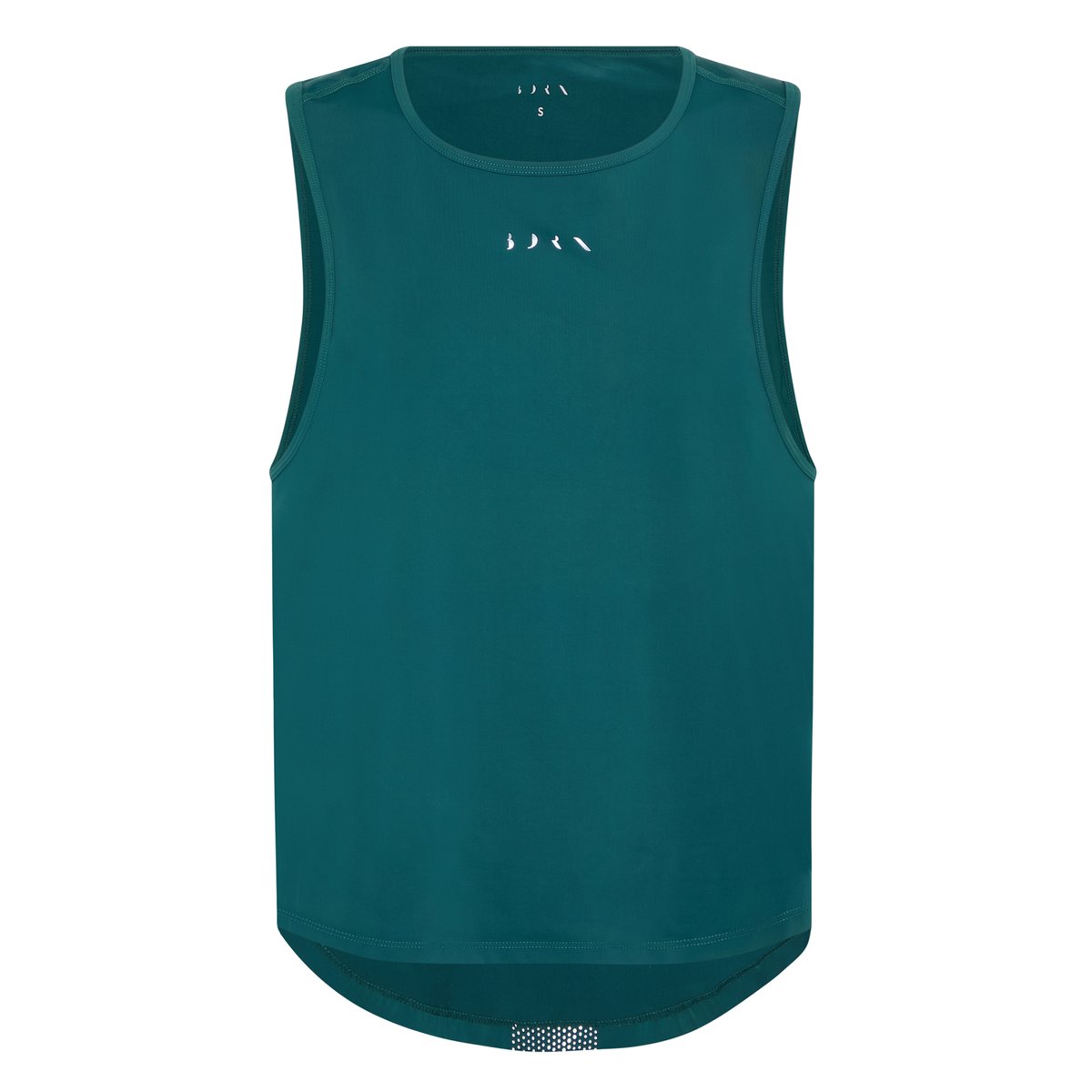 T-shirt de sport femme Kishi Sans manches séchage rapide vert forêt, BORN