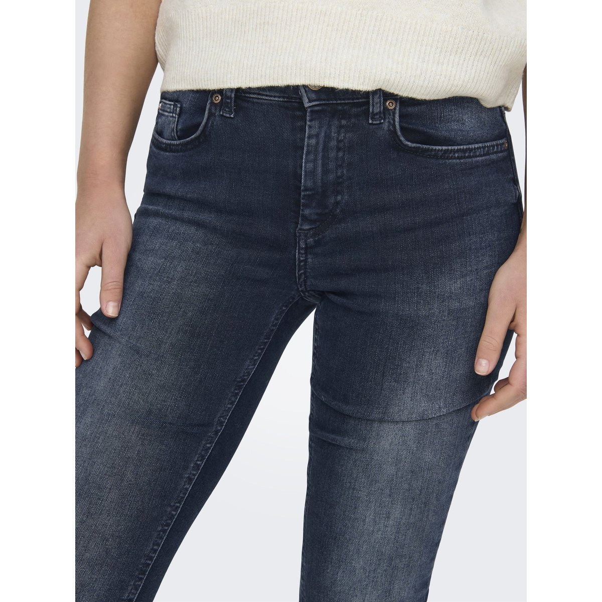 Jean Skinny blue black denim, ONLY