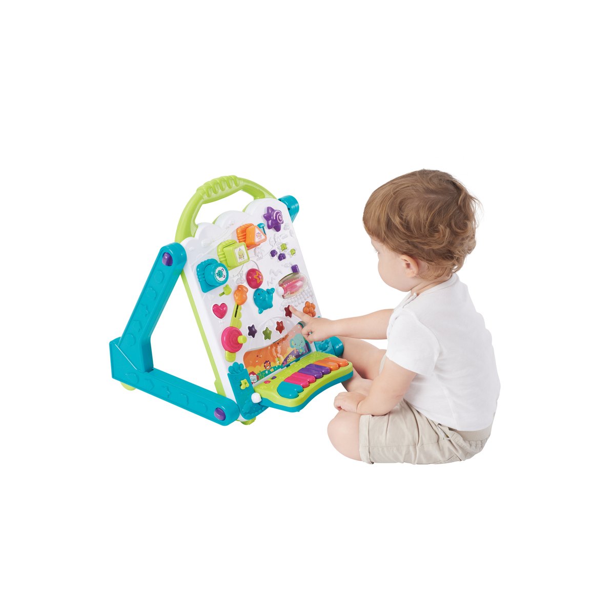 Mon Tableau Trotteur 3 En 1 - 9/18m multicolore, AULDEY TOYS