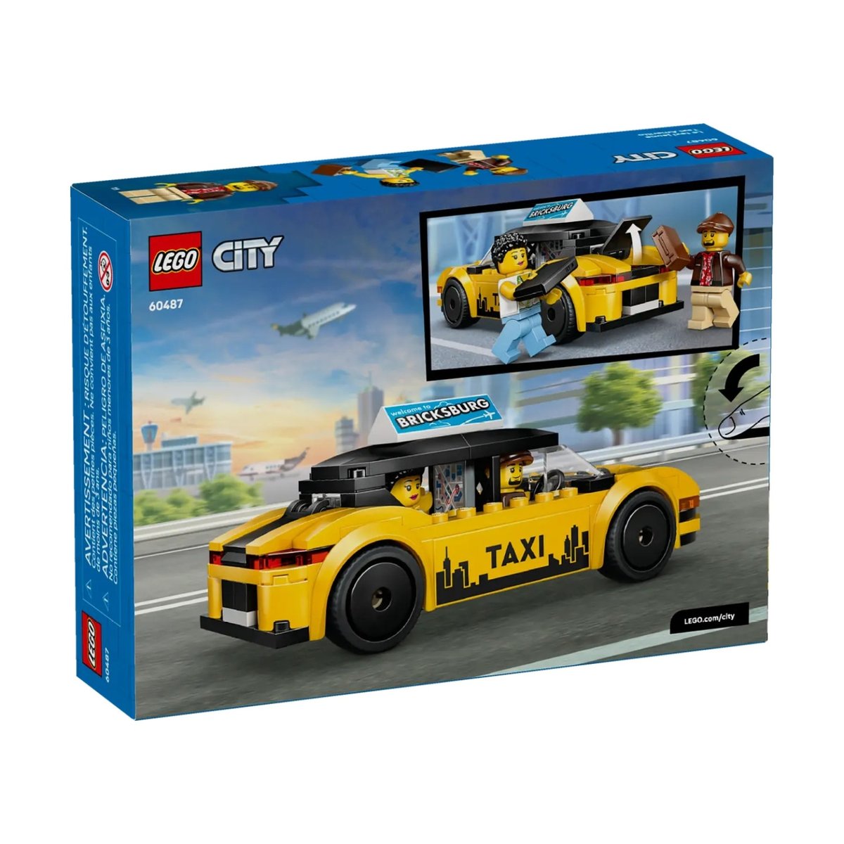 City Le taxi jaune jaune, LEGO