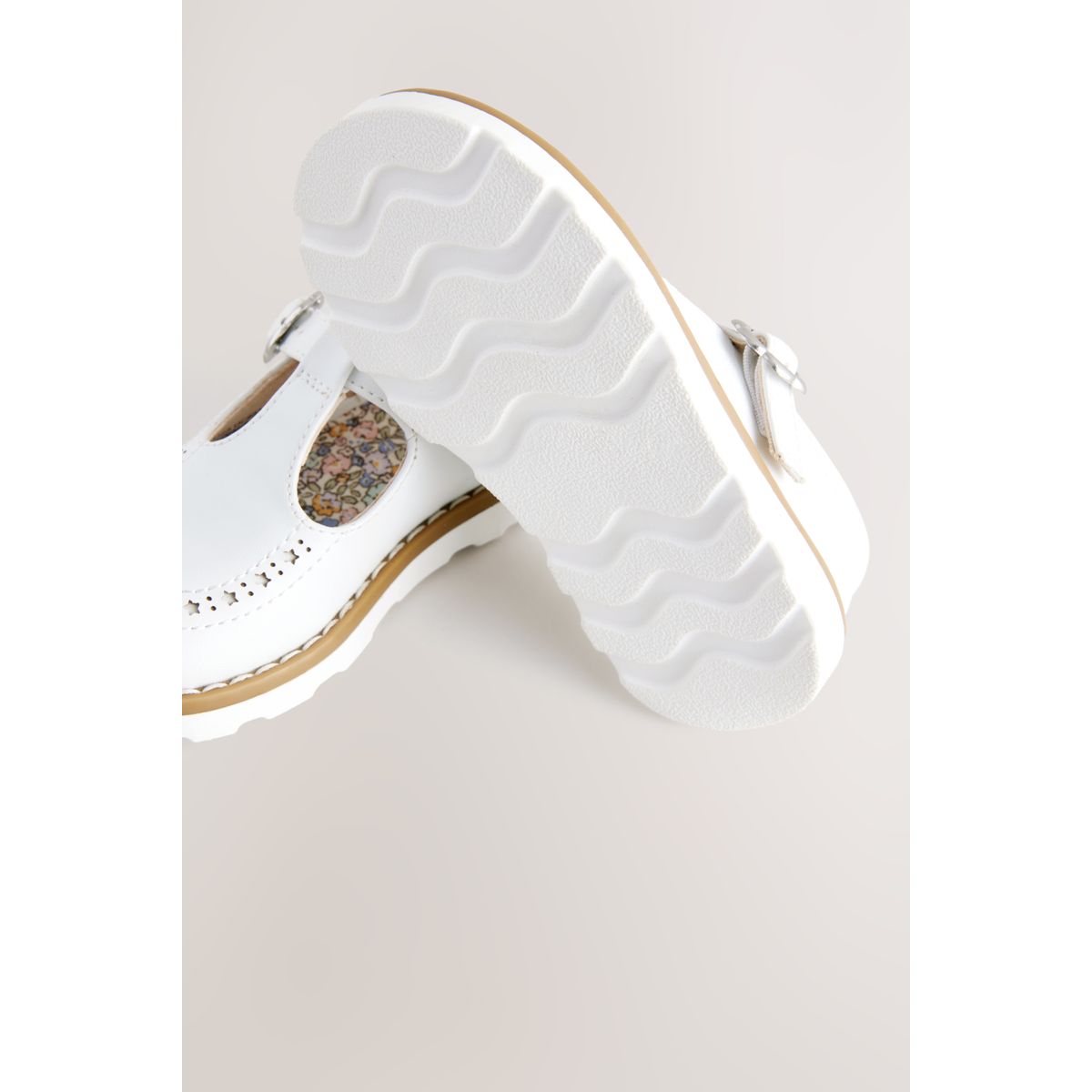 Chaussures salomés pointure large blanc, NEXT