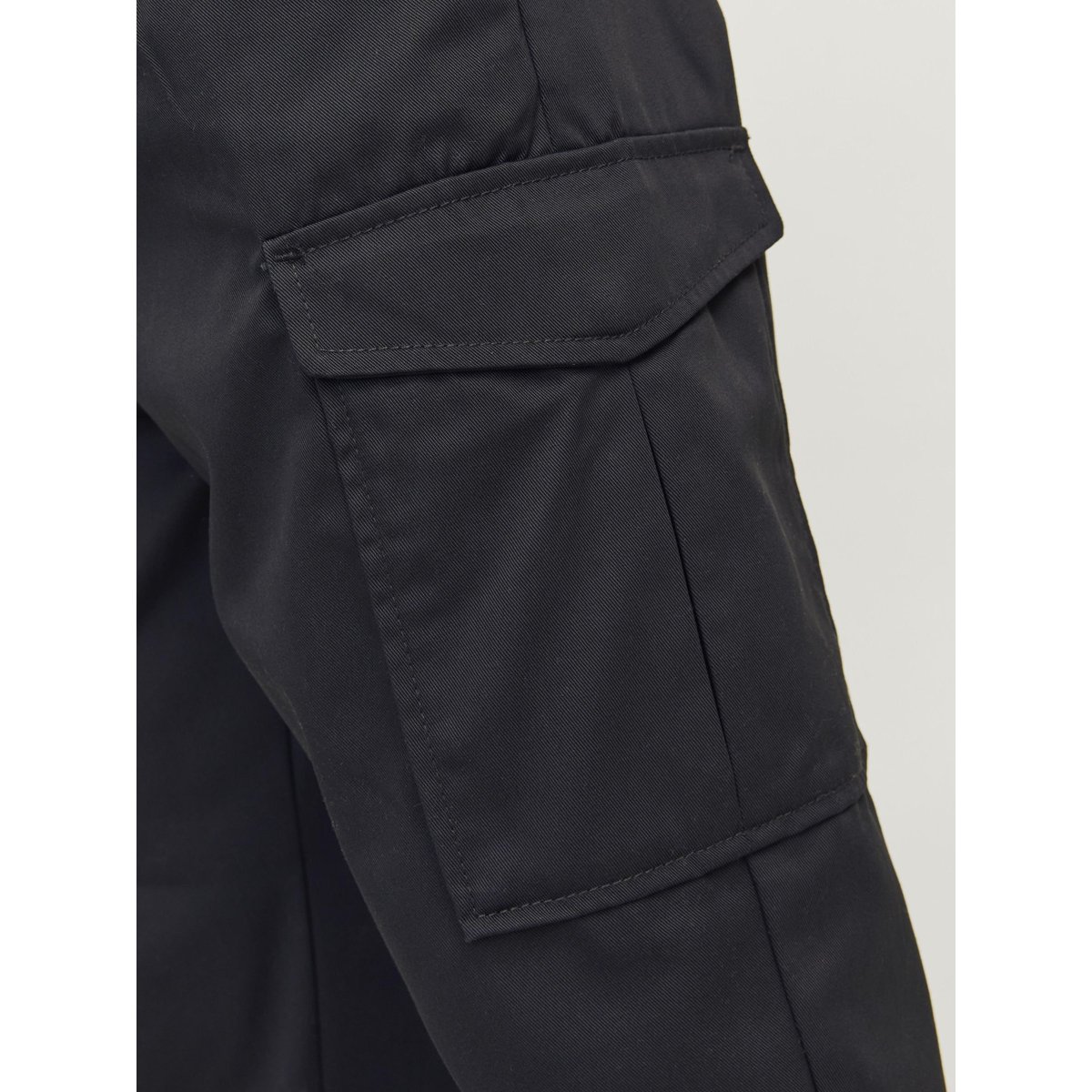 Pantalon Cargo black 1, JACK & JONES