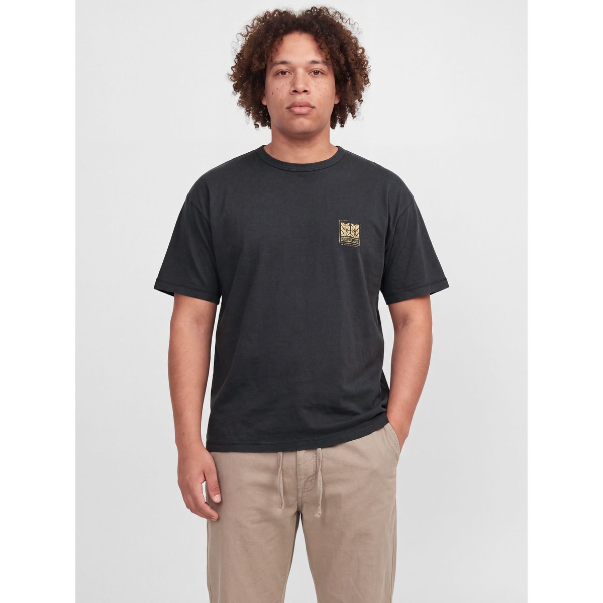 T-Shirt black 1, JACK & JONES