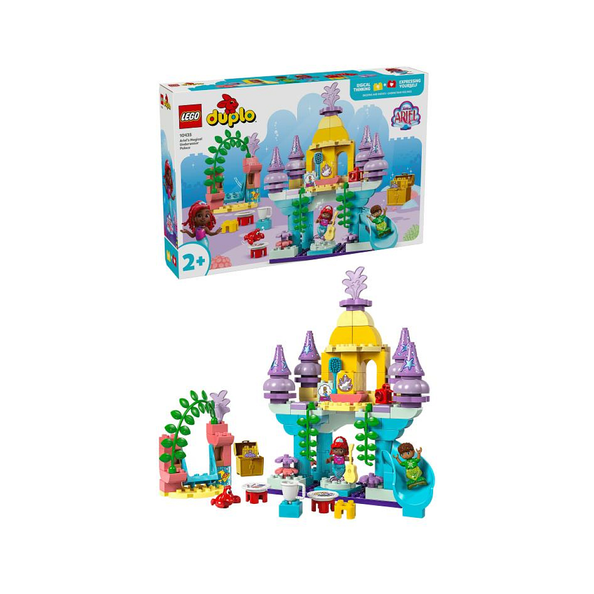 LEGO DUPLO - Palais Sous-Marin Magique d'Ariel - 10435 pour Enfants couleur unique, LEGO