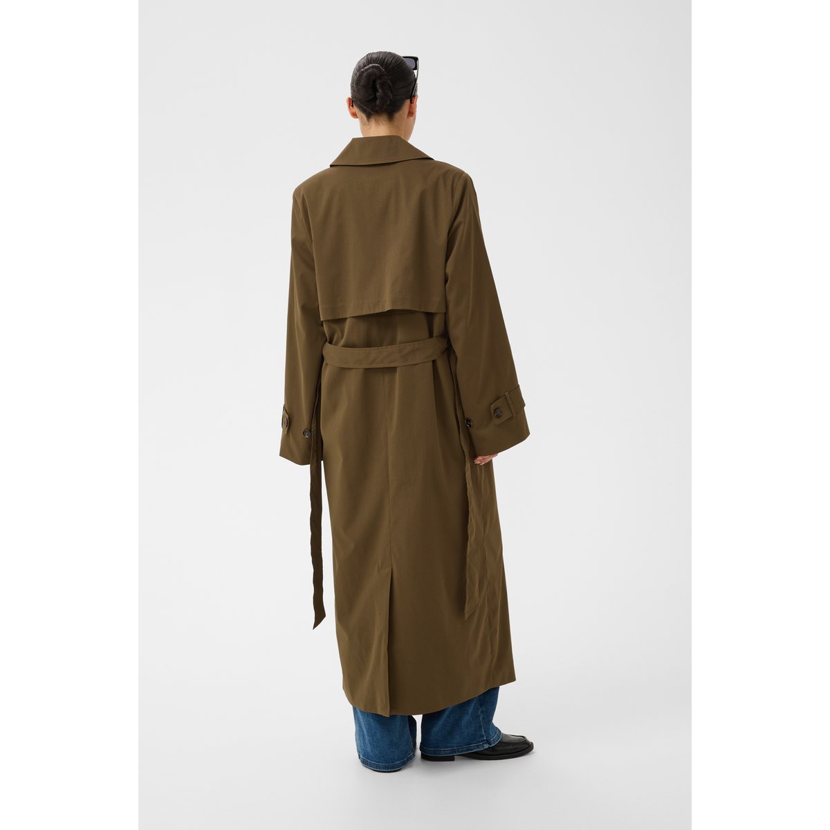 Manteau beige beech cc, KAFFE