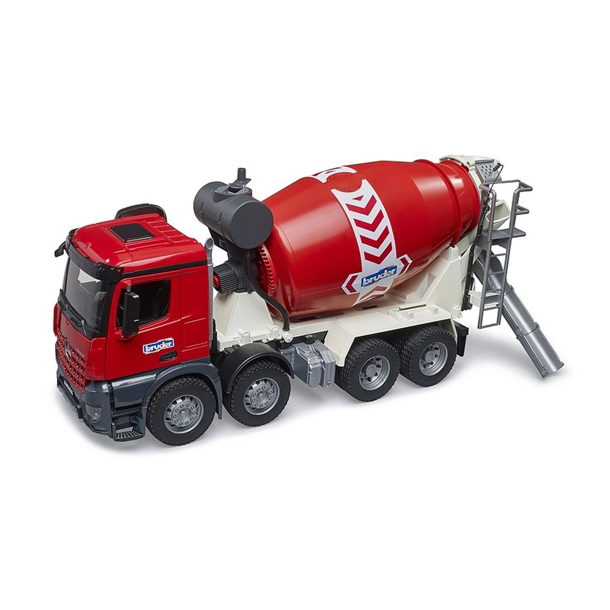 Camion-bétonnière MB Arocs rouge, BRUDER