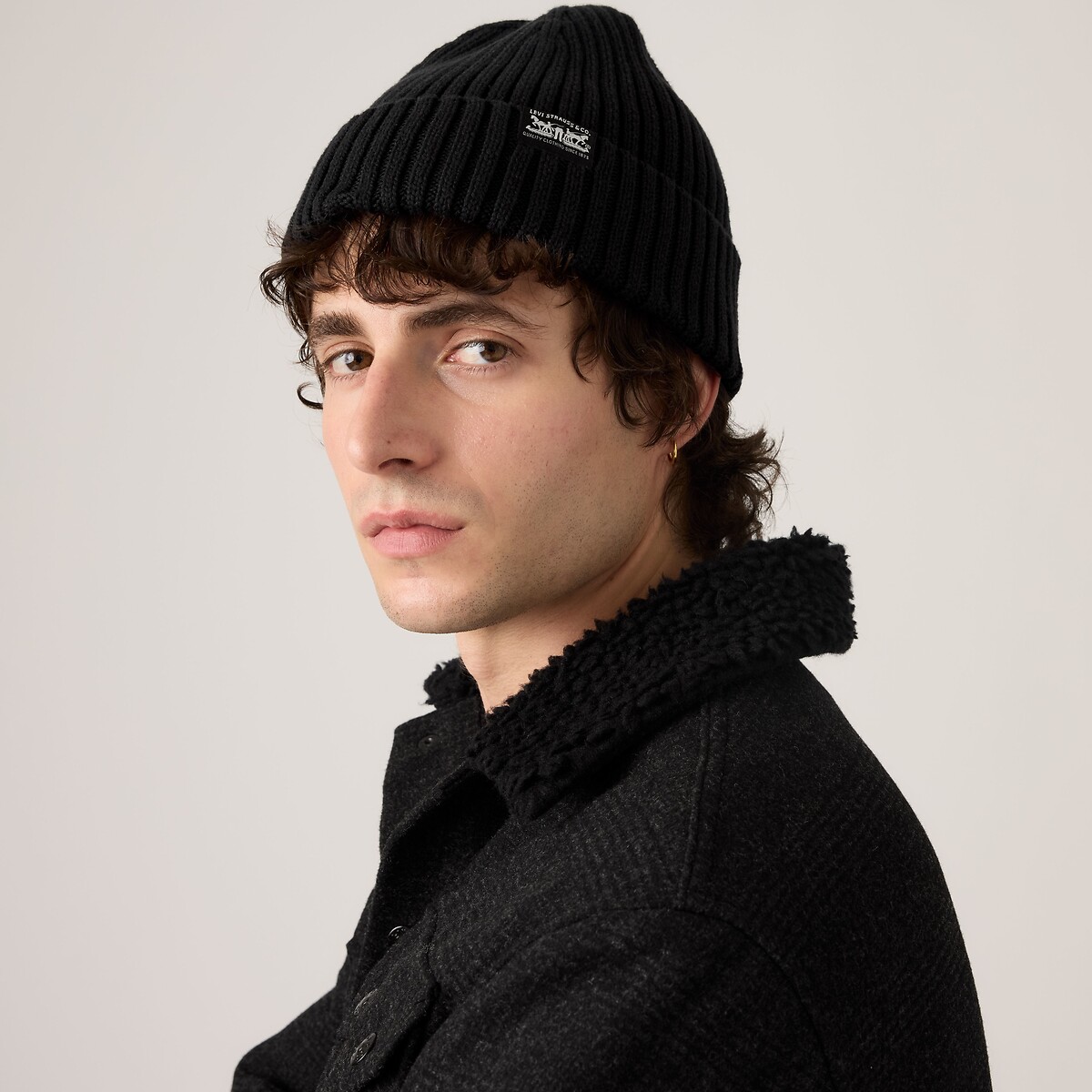 Bonnet à revers Sunset noir, LEVI'S