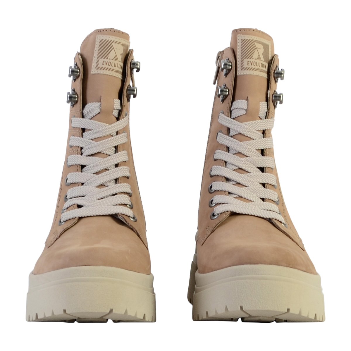 Bottine Cuir Columbo beige, RIEKER