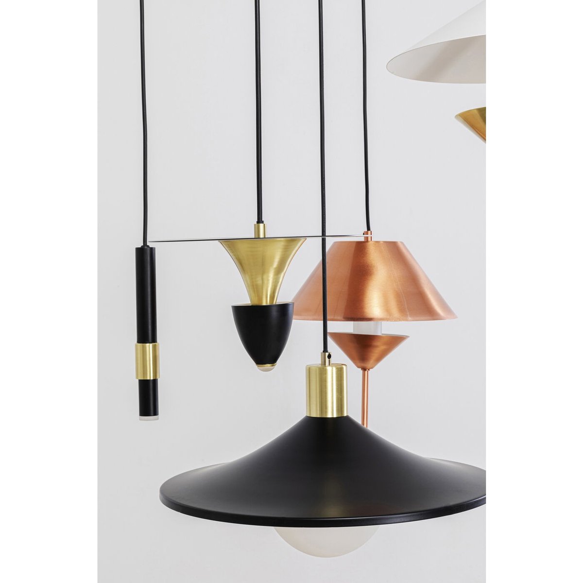 Suspension en acier, CAPPELLI multicolore, KARE DESIGN