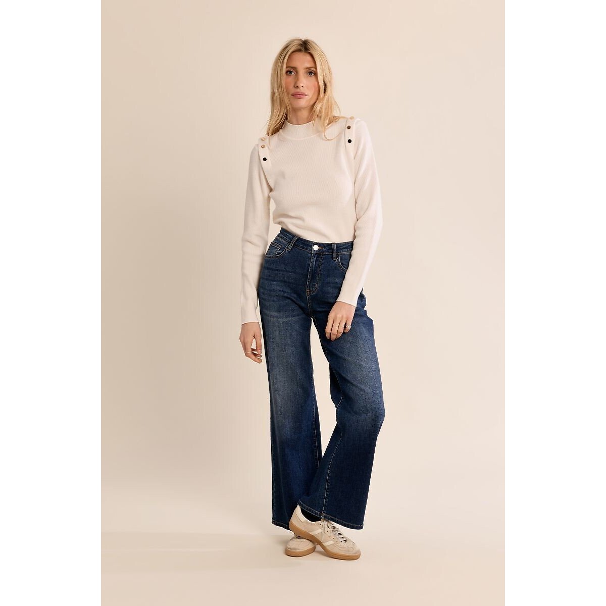 Wijde jeans brut denim, MOLLY BRACKEN