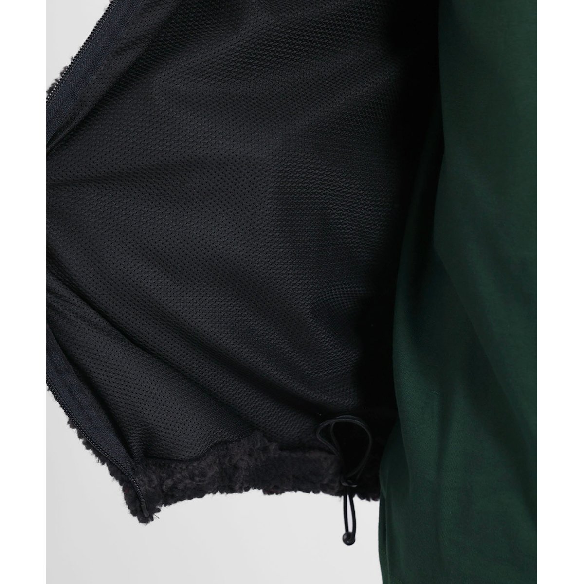 Sherpa zippée PLAID noir, OXBOW