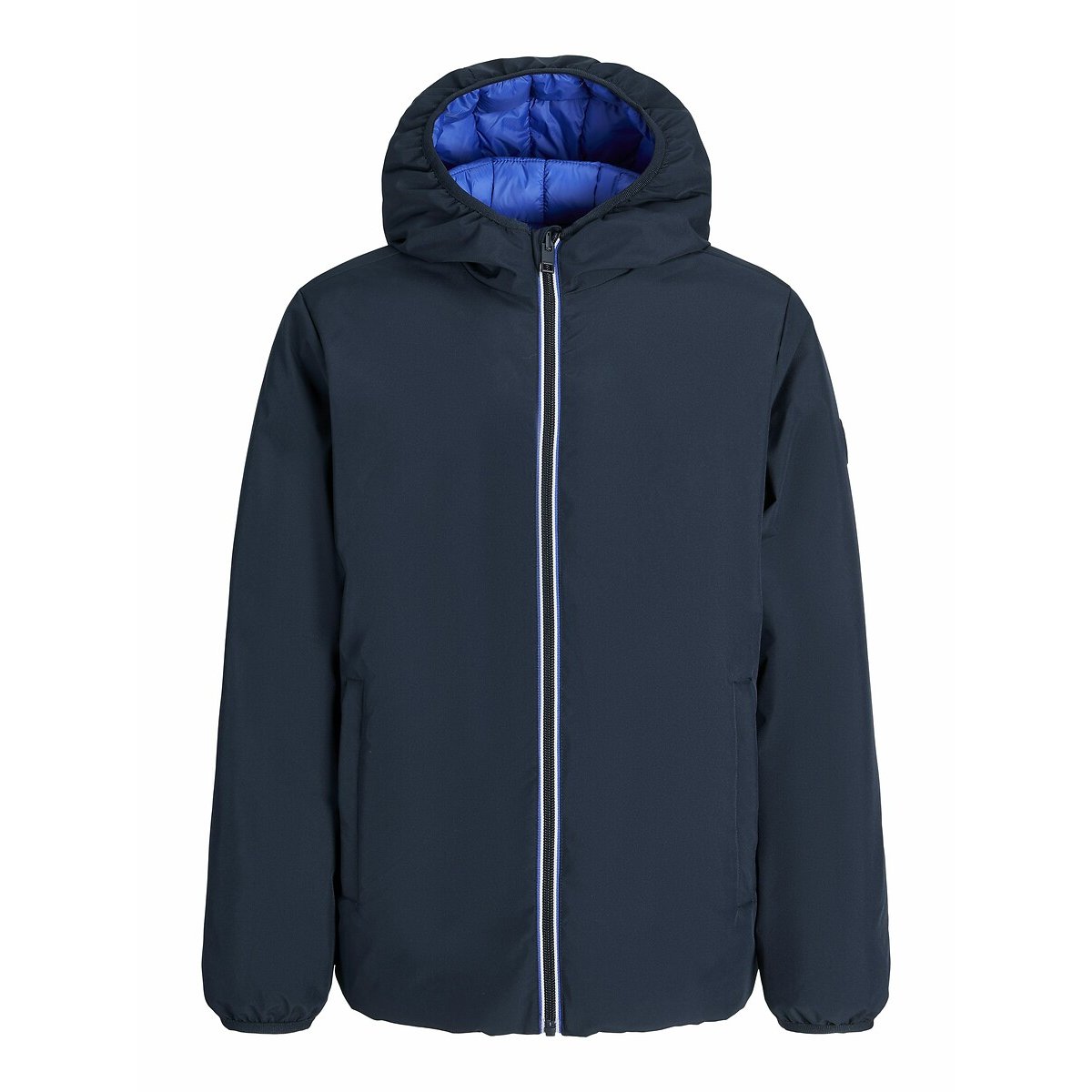 Manteau double fonction réversible bleu marine, JACK & JONES