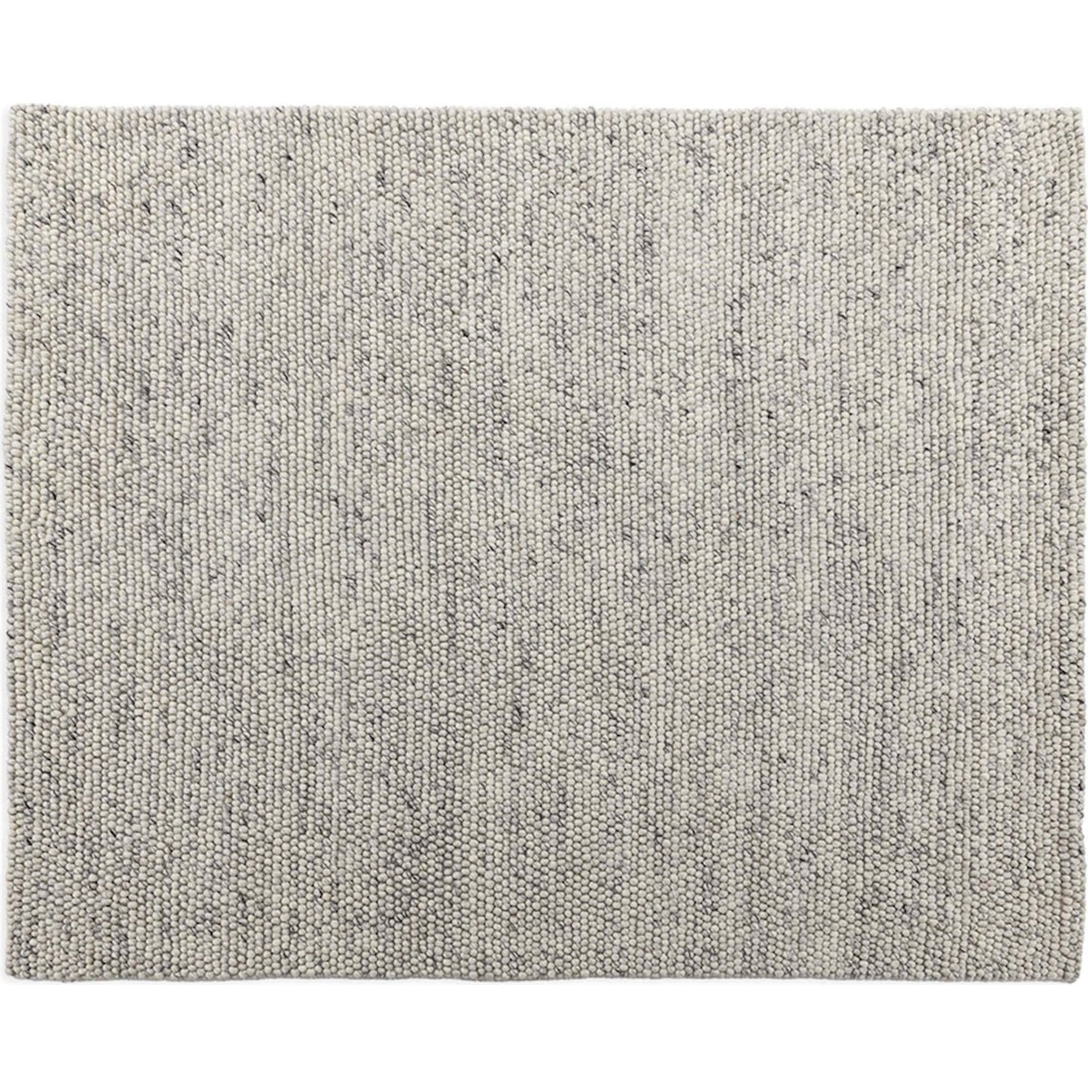 Tapis  en laine tricotée main gris, RECOLLECTION