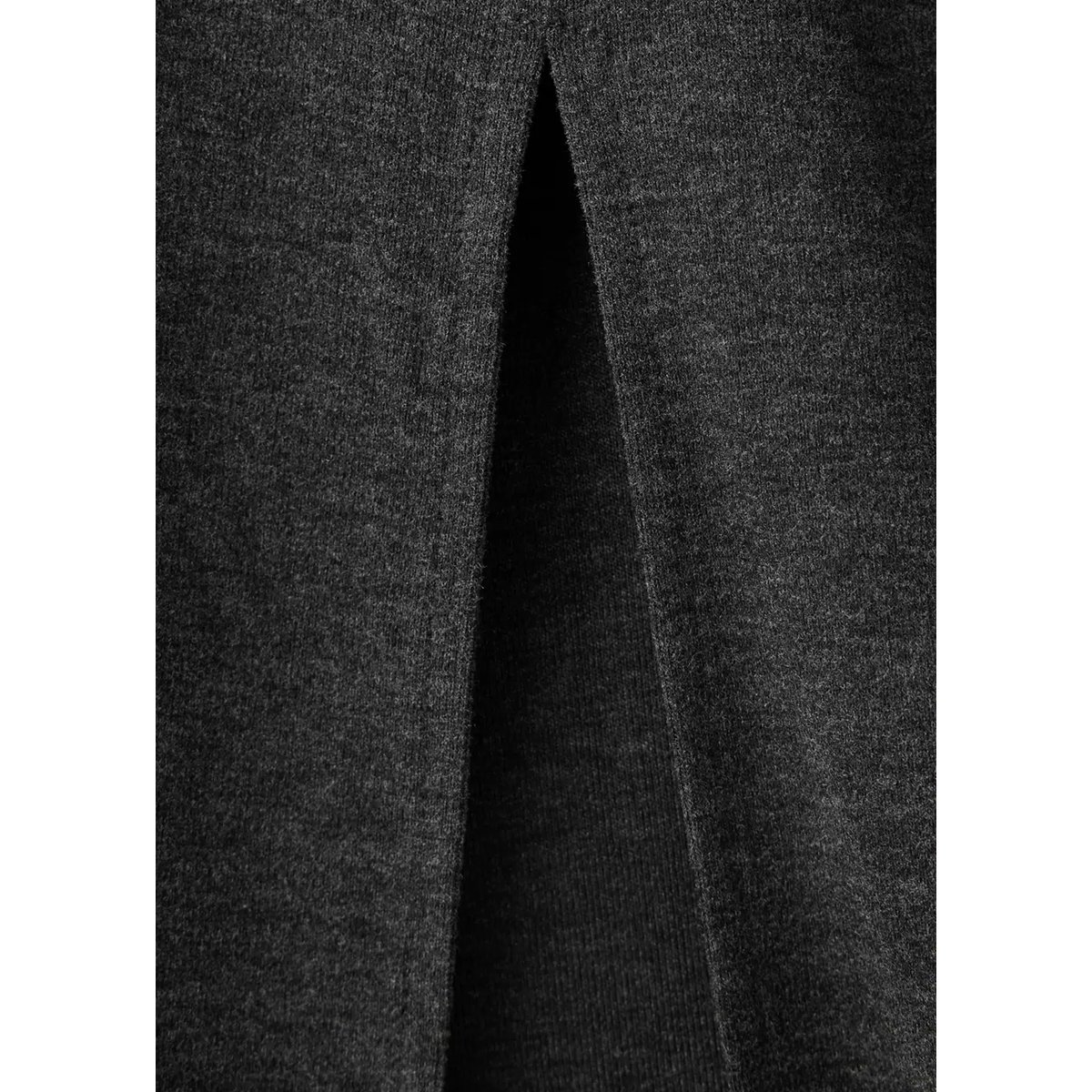 Robe basila gris anthracite, MANGO