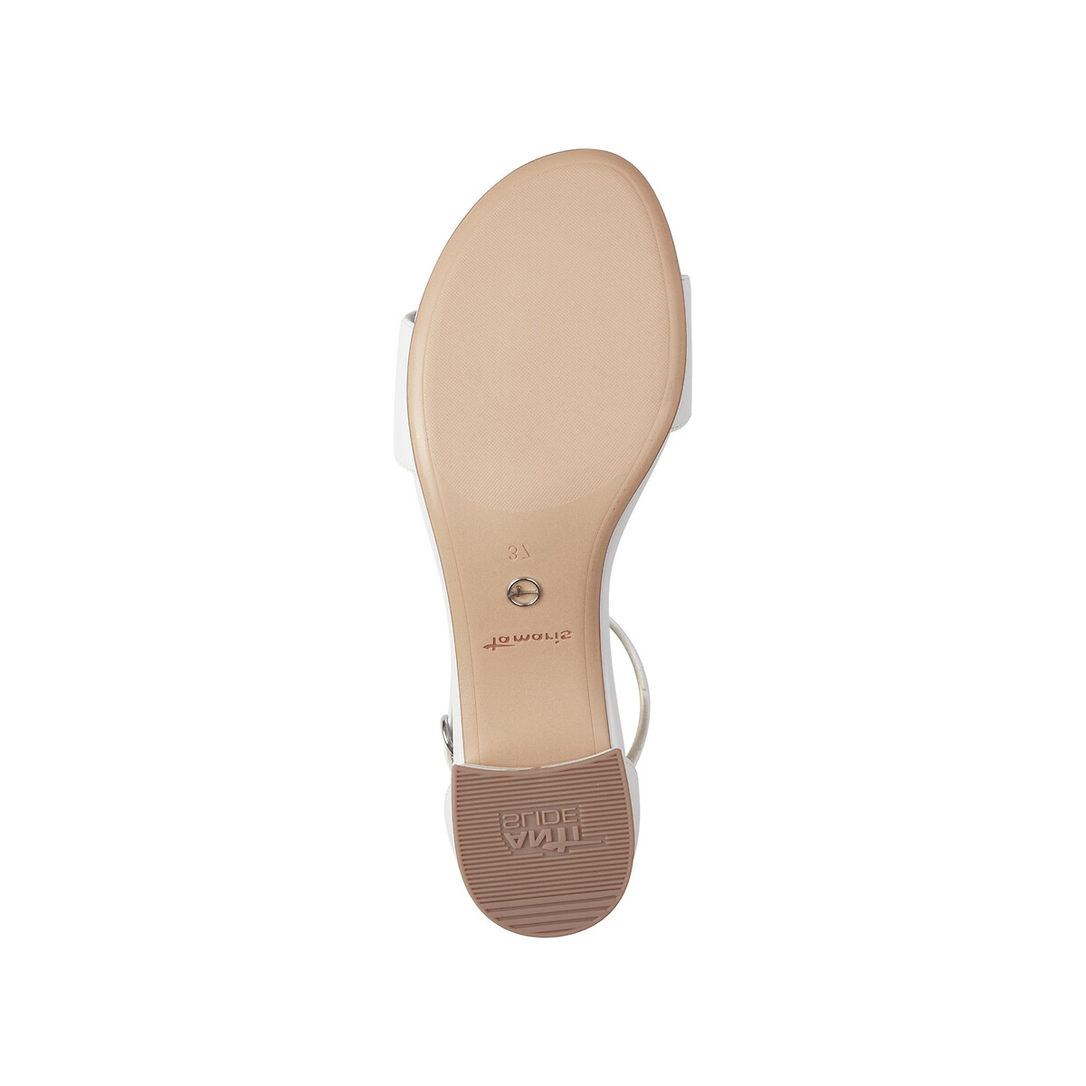 Heeled Sandals white, TAMARIS