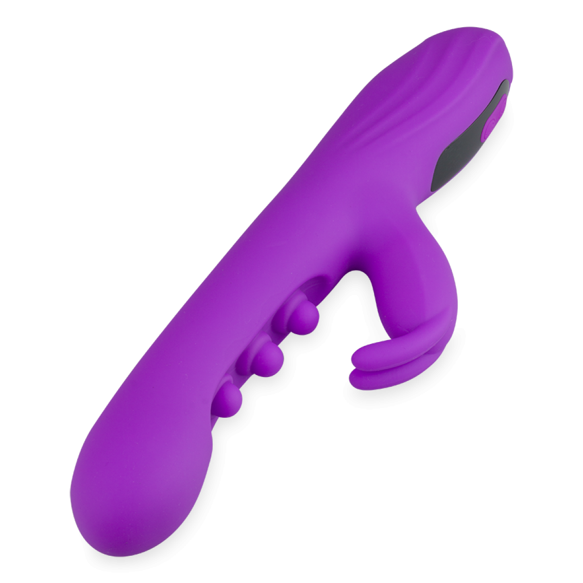 Vibromasseur puissant rabbit avec nodules massantes Sira violet, LOVE AND VIBES