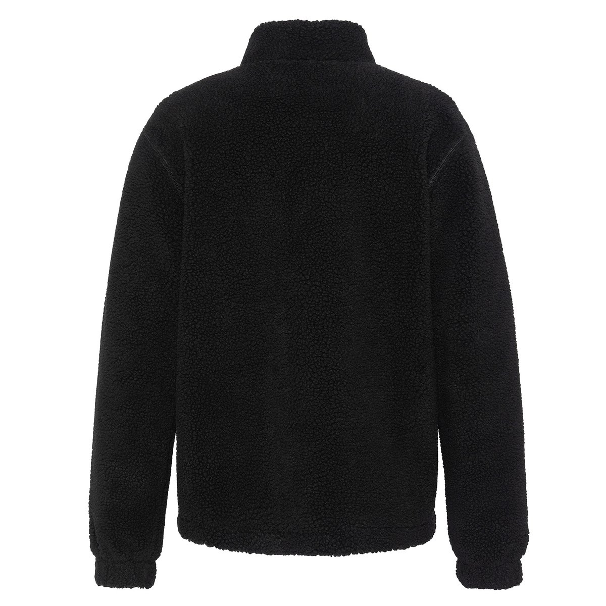 Polaire zippée sherpa noir, SCHOTT