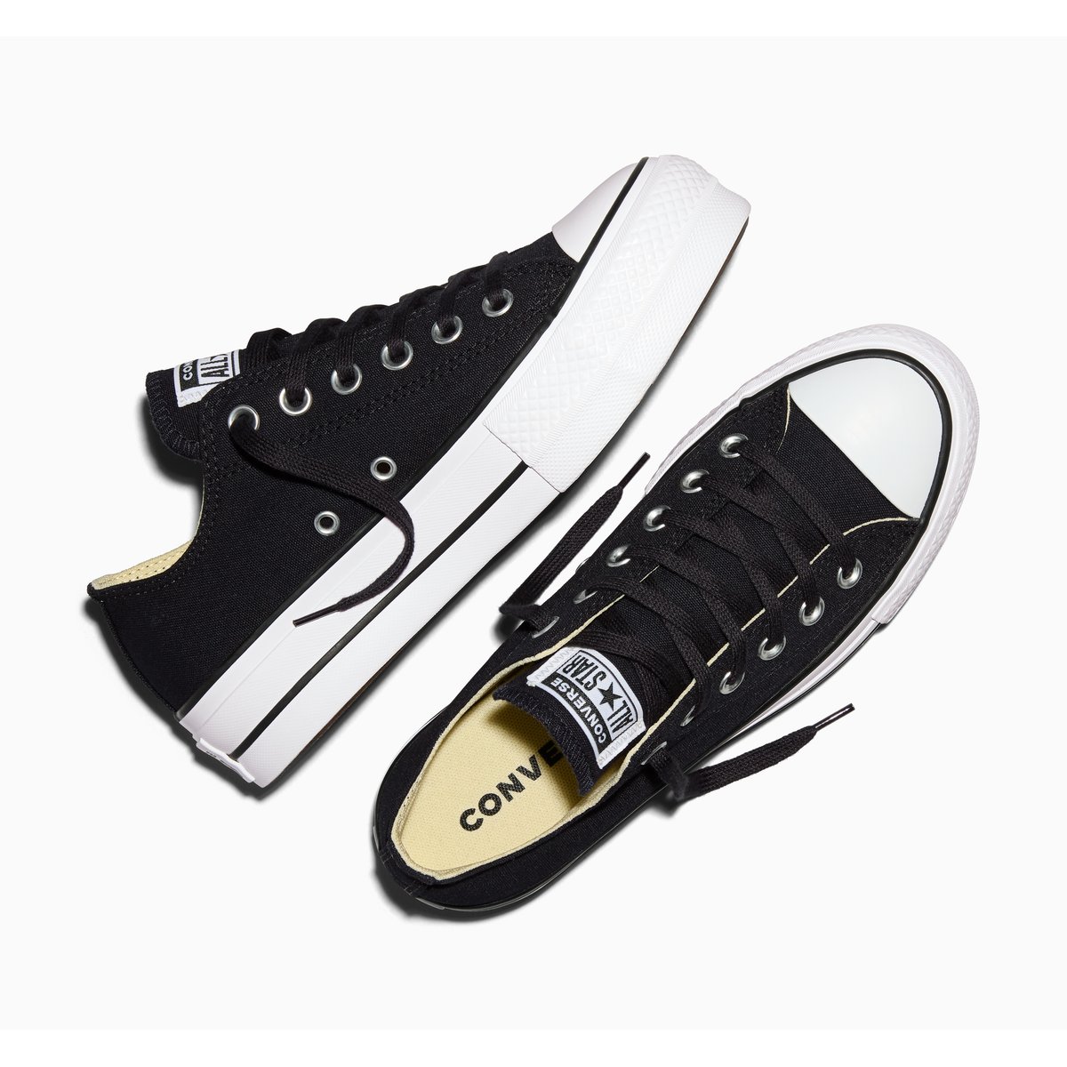 Baskets CHUCK TAYLOR ALL STAR LIFT PLATFORM CANVAS noir/blanc, CONVERSE