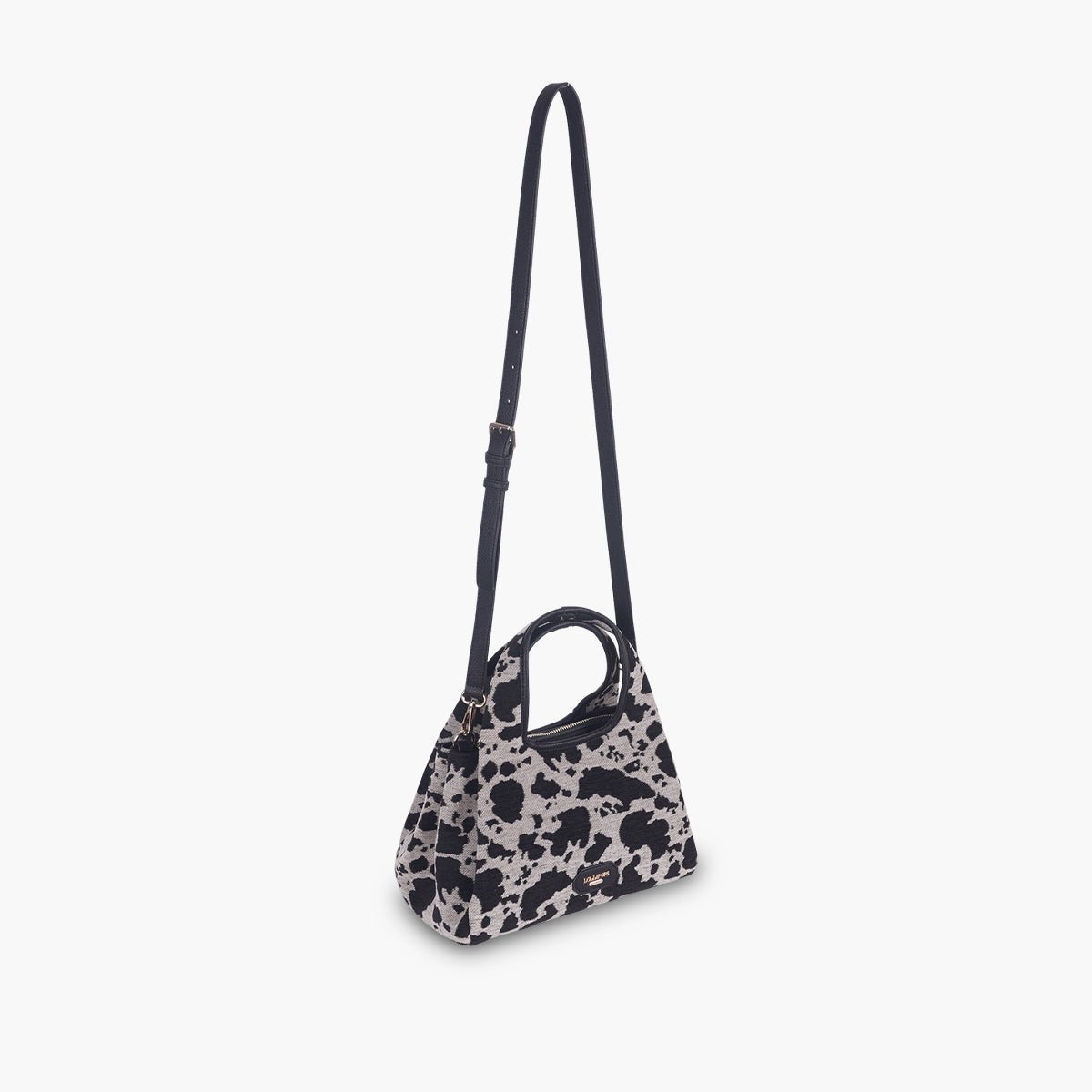 Sac Shopper M tacheté Talaya doré, LOLLIPOPS