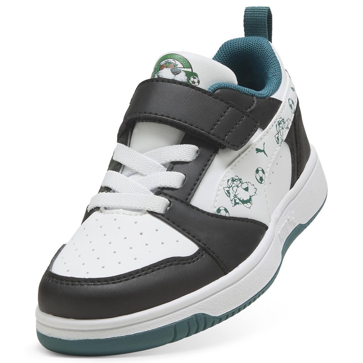 Rebound V6 Lo Super sneakers wit/zwart, PUMA