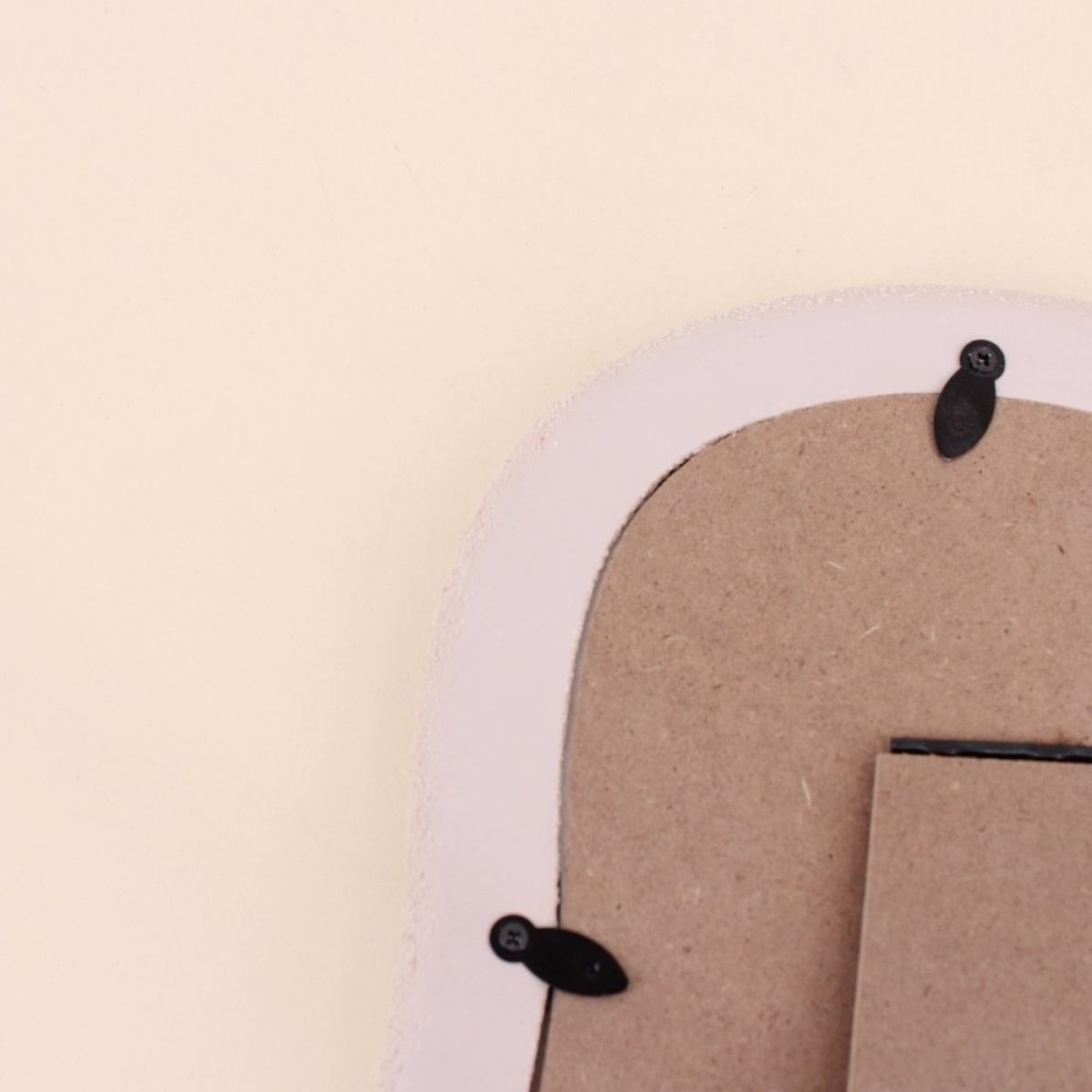 Cadre photo forme organique 13x18cm beige, ORNAMI