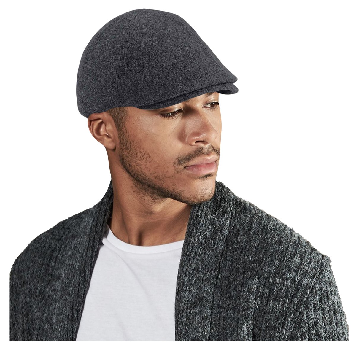 Casquette IVY gris chiné, BEECHFIELD