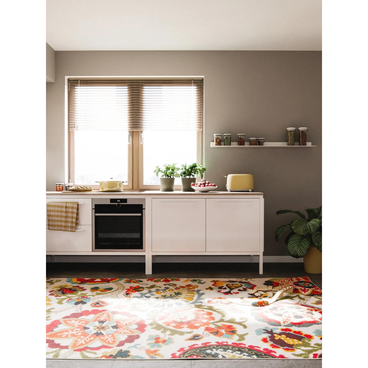 Tapis d'extérieur & intérieur NOELIA multicouleur, BENUTA 