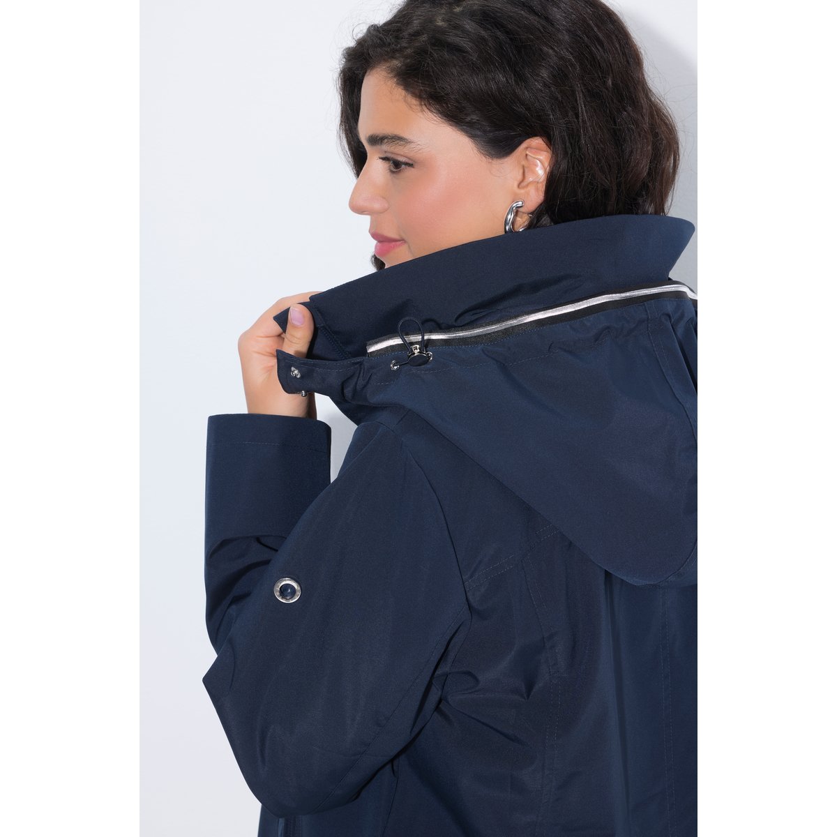 Veste technique HYPRAR à capuche marine, ULLA POPKEN