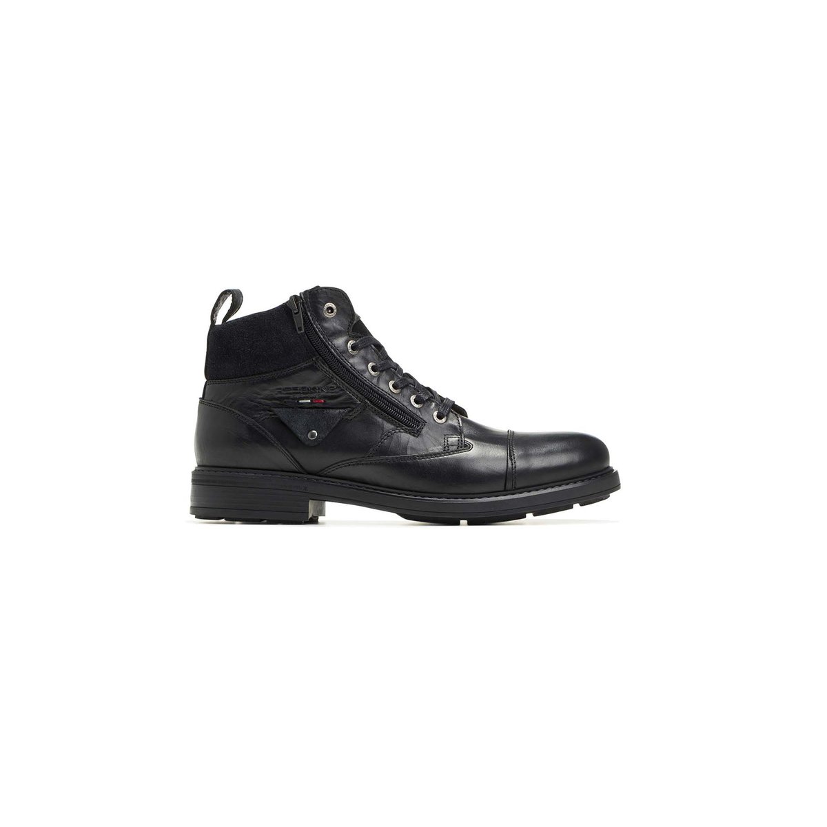 Boots cuir COUNTRY 2 noir, REDSKINS