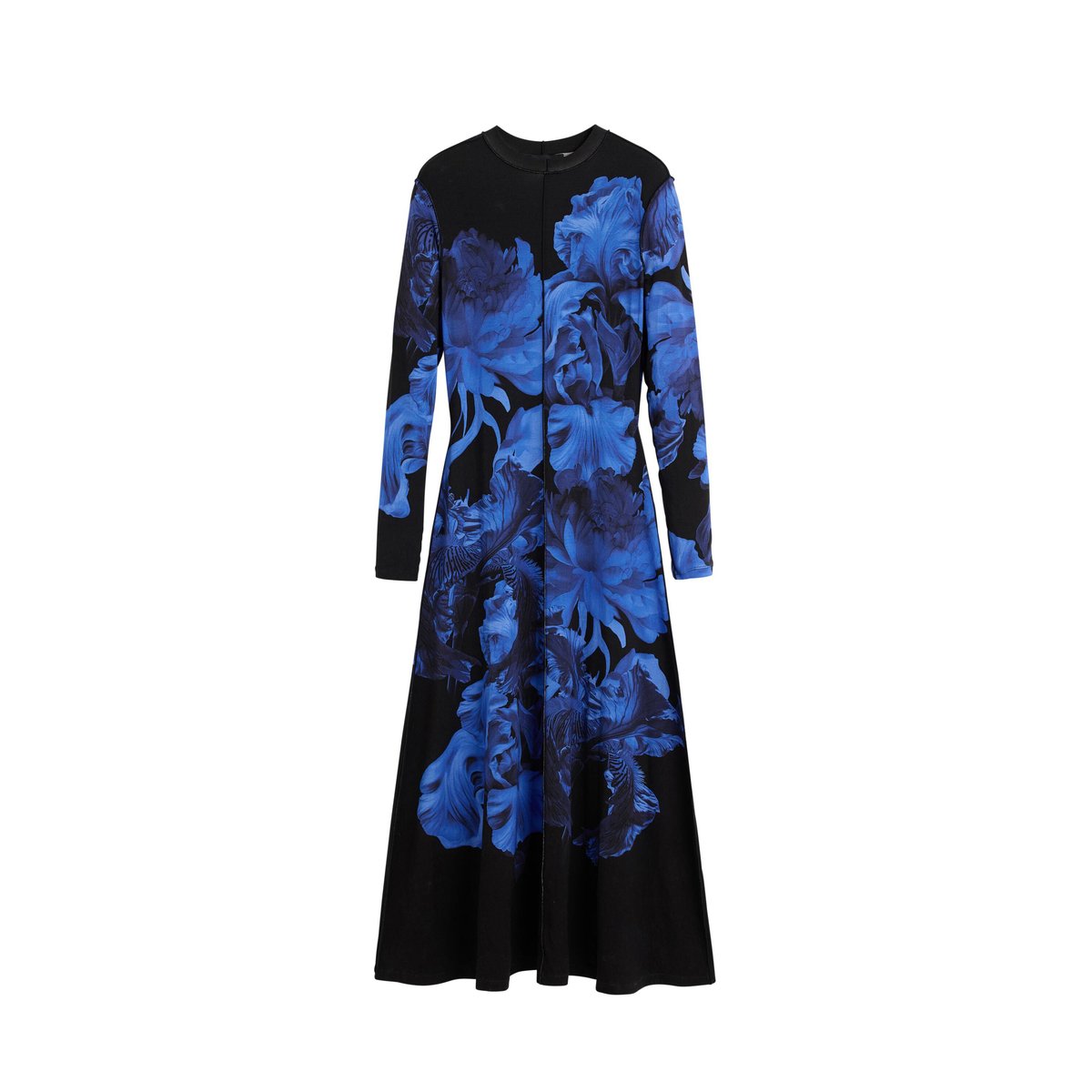 Robe longue à fleurs M. C. Lacroix bleu, DESIGUAL