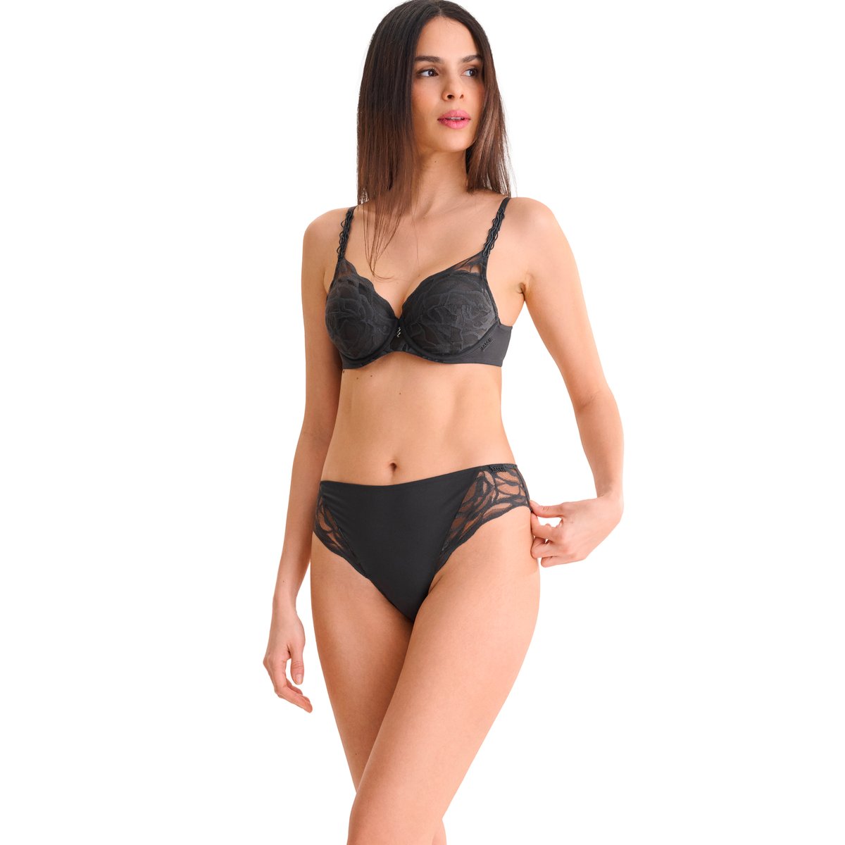 Soutien-gorge préformé RIVER gris, LISCA