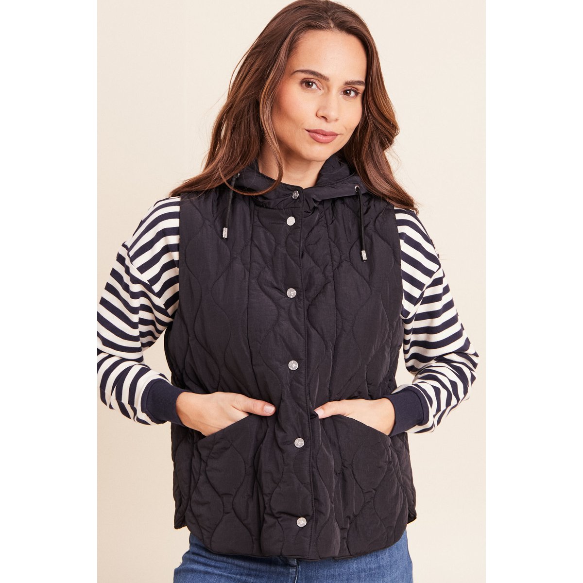 Trench doublé satiné beige, BREAL