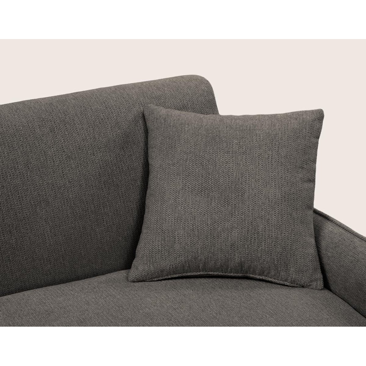Canapé lit 3pl convertible couchage quotidien, ADELE gris anthracite, BEST MOBILIER