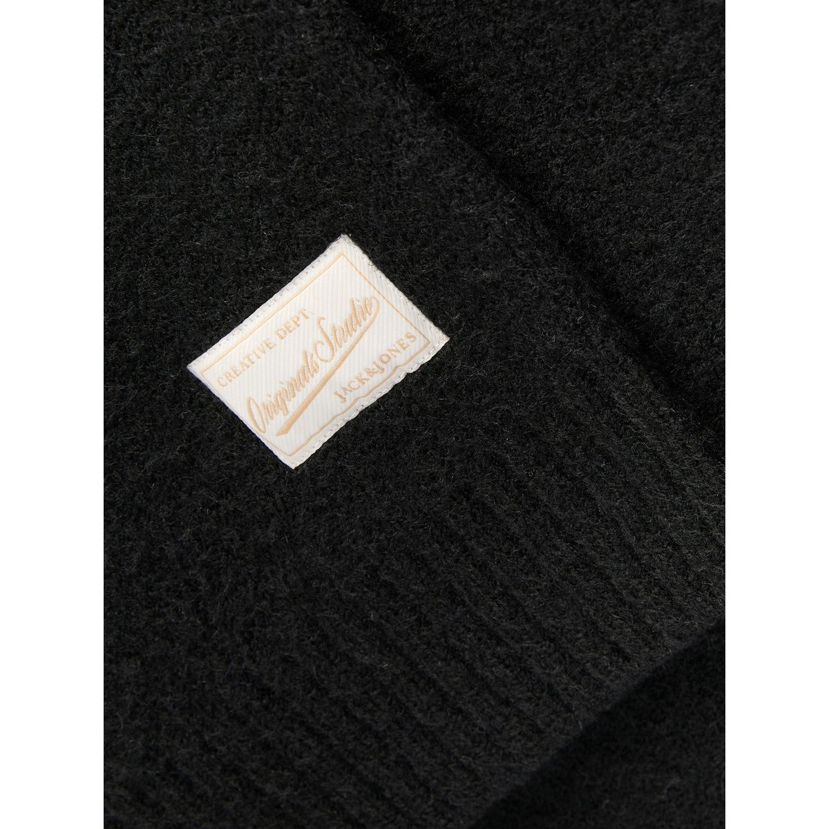 Pull En Maille black 1, JACK & JONES